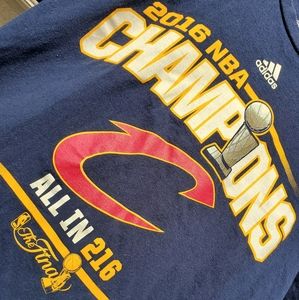 Adidas 2016 Cleveland Cavaliers NBA Championship T-Shirt - M